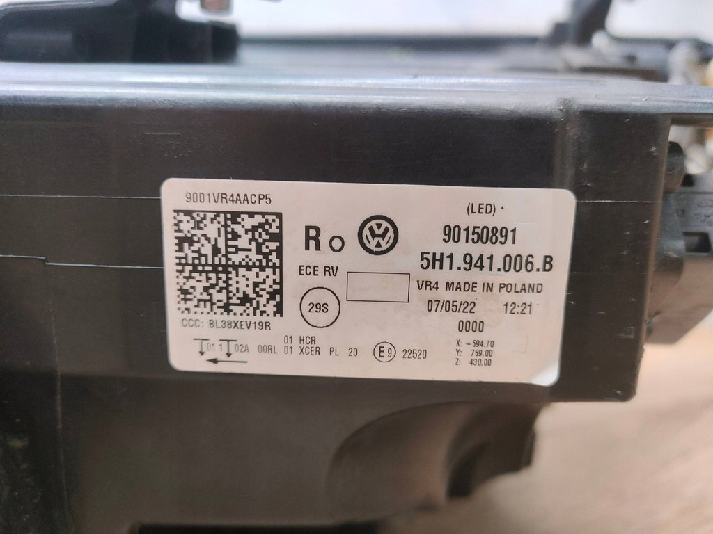 Frontscheinwerfer VW Golf VIII 5H1941006B Rechts Scheinwerfer Headlight SCH9475841973ng