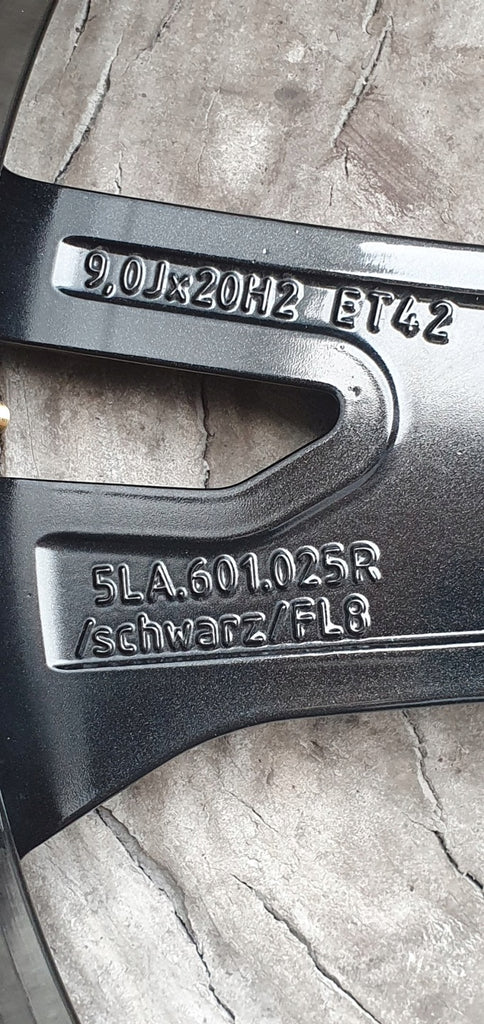 1x Alufelge 20 Zoll 8.0" 5x112 42ET Glanz Graphit 5LA601025E Skoda Karoq Enyaq FEL6361092227ek