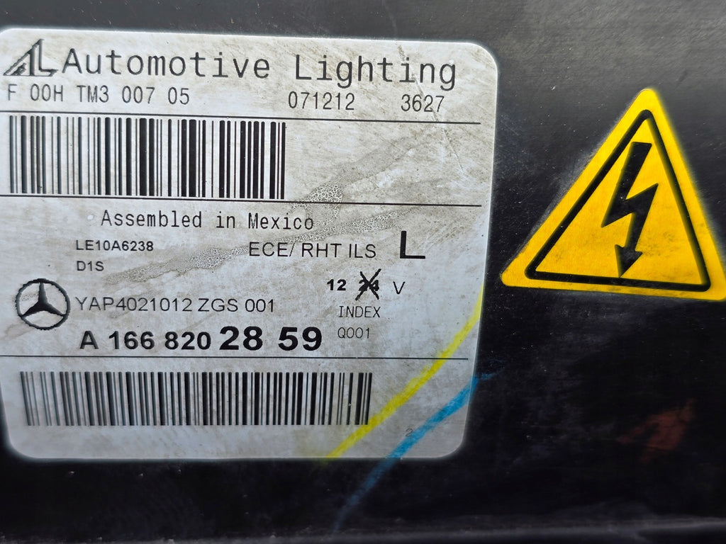 Frontscheinwerfer Mercedes-Benz W166 A1668202859 Bi-Xenon Links Headlight