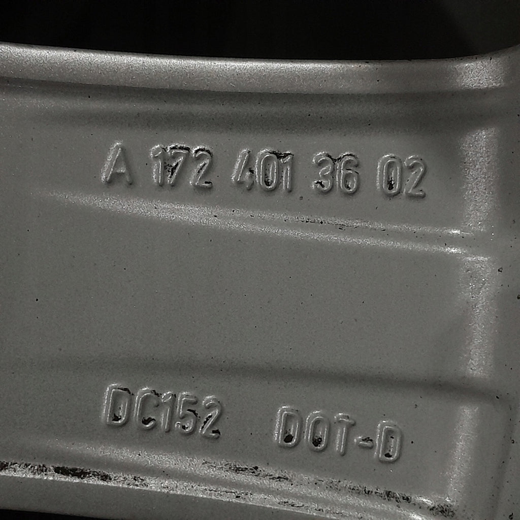 4x Alufelge 17 Zoll 7.5" 5x112 42ET Silber A1724013602 Mercedes-Benz Slk R172 FEL3829304190pj