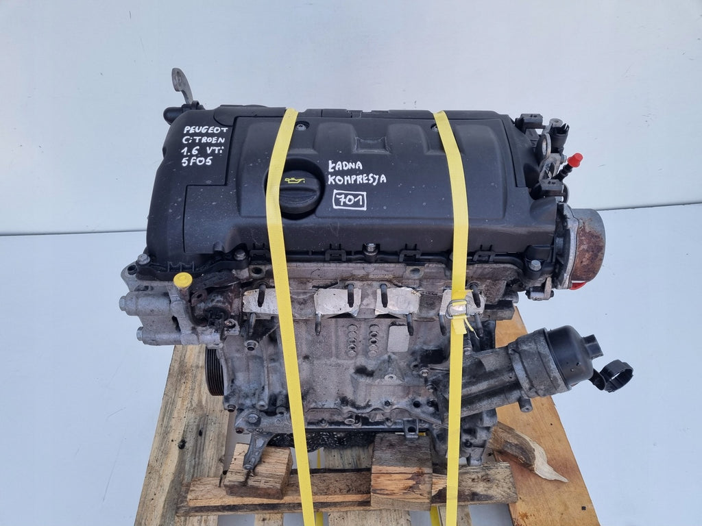 Motor Peugeot I 5F05 1.6 VTI 116TKm 2009 Benzin Engine Komplett
