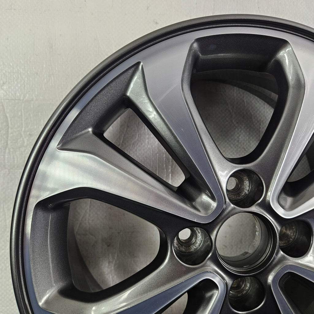 1x Alufelge 15 Zoll 6.0" 4x100 47ET 52910C8800 Hyundai I10 III I20 Rio Rim Wheel FEL9521812102gn