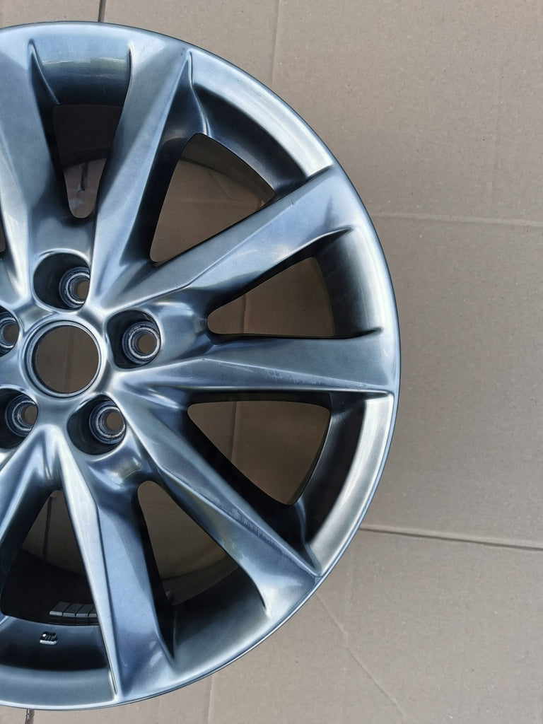 1x Alufelge 18 Zoll 7.0" 5x114.3 50ET Matt Silber 9965337080 Mazda Cx-3