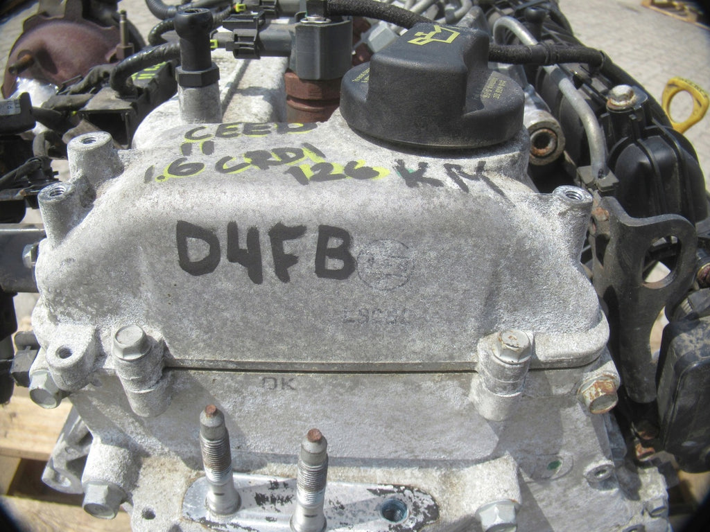 Motor Hyundai Kia II Ceed D4FB 1.6 CRDI 155TKm Diesel Engine Komplett
