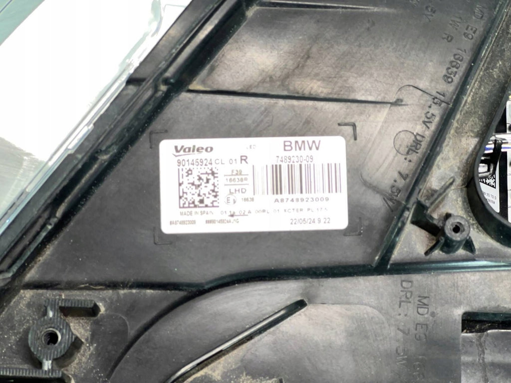 Frontscheinwerfer BMW X2 F39 90145924 Rechts Scheinwerfer Headlight SCH3352310793sw