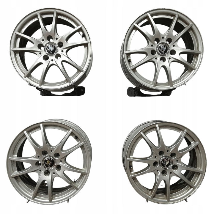 4x Alufelge 16 Zoll 6.5" 5x112 49ET A2464011302-F605262PR Mercedes-Benz Superb I FEL6397799418um