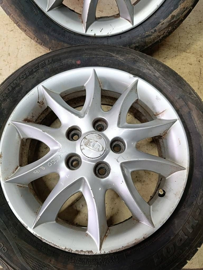 4x Alufelge 16 Zoll 5x114.3 529101H100 Kia Ceed Rim Wheel FEL6968830163lh
