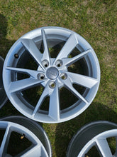 Load image into Gallery viewer, 4x Alufelge 16 Zoll 7.0" 5x112 35ET Glanz Silber 8W0601025B Audi A4 Rim Wheel FEL6317133558sb