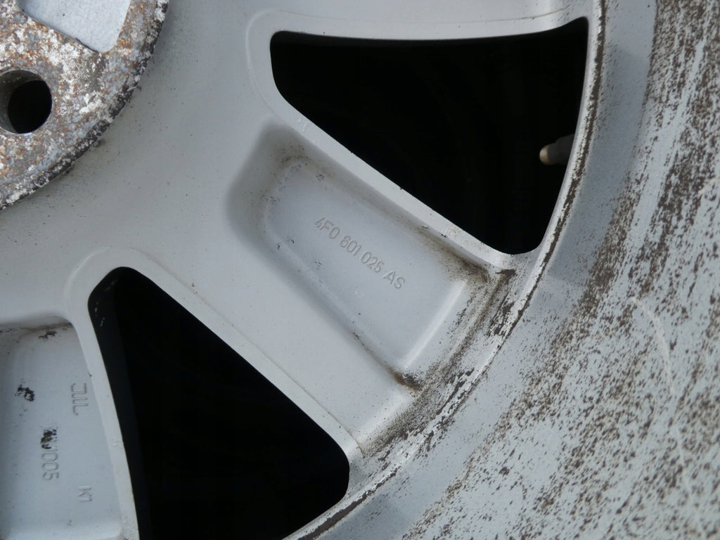 1x Alufelge 17 Zoll 7.0" 5x112 34ET Glanz Silber 4F0601025 Audi Rim Wheel FEL2554358267zv