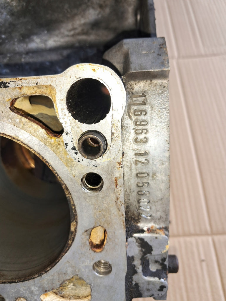 Motorblock Mercedes-Benz W126 116 963 Benzin Unkomplett