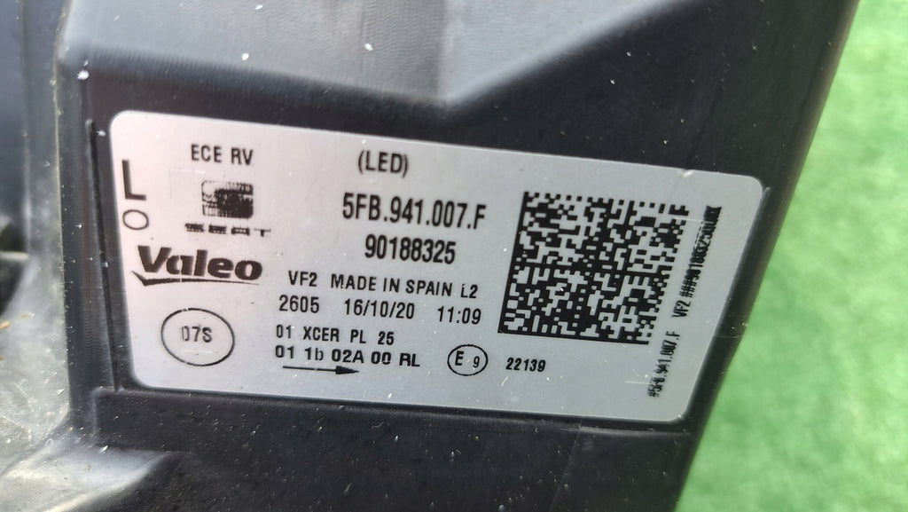 Frontscheinwerfer Seat Leon 5FB941007F Links Scheinwerfer Headlight