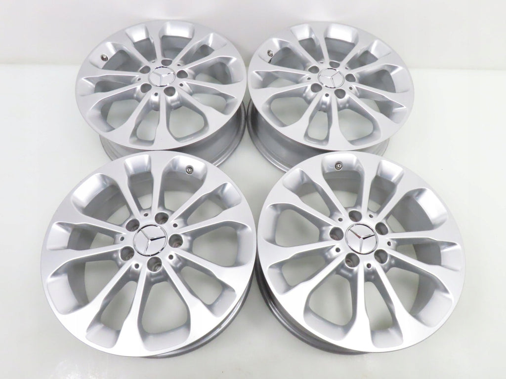 4x Alufelge 17 Zoll 6.5" 5x112 38ET A1564011700 Mercedes-Benz Gla Rim Wheel FEL8059739059bk