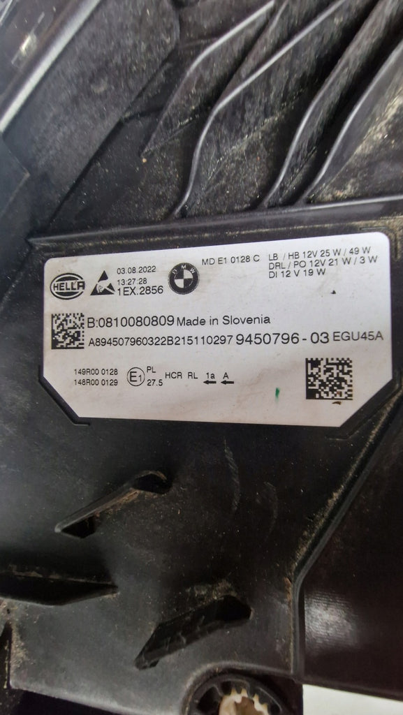 Frontscheinwerfer BMW 3 G21 G20 9450796-03 LED Rechts Scheinwerfer Headlight SCH3738848432rj