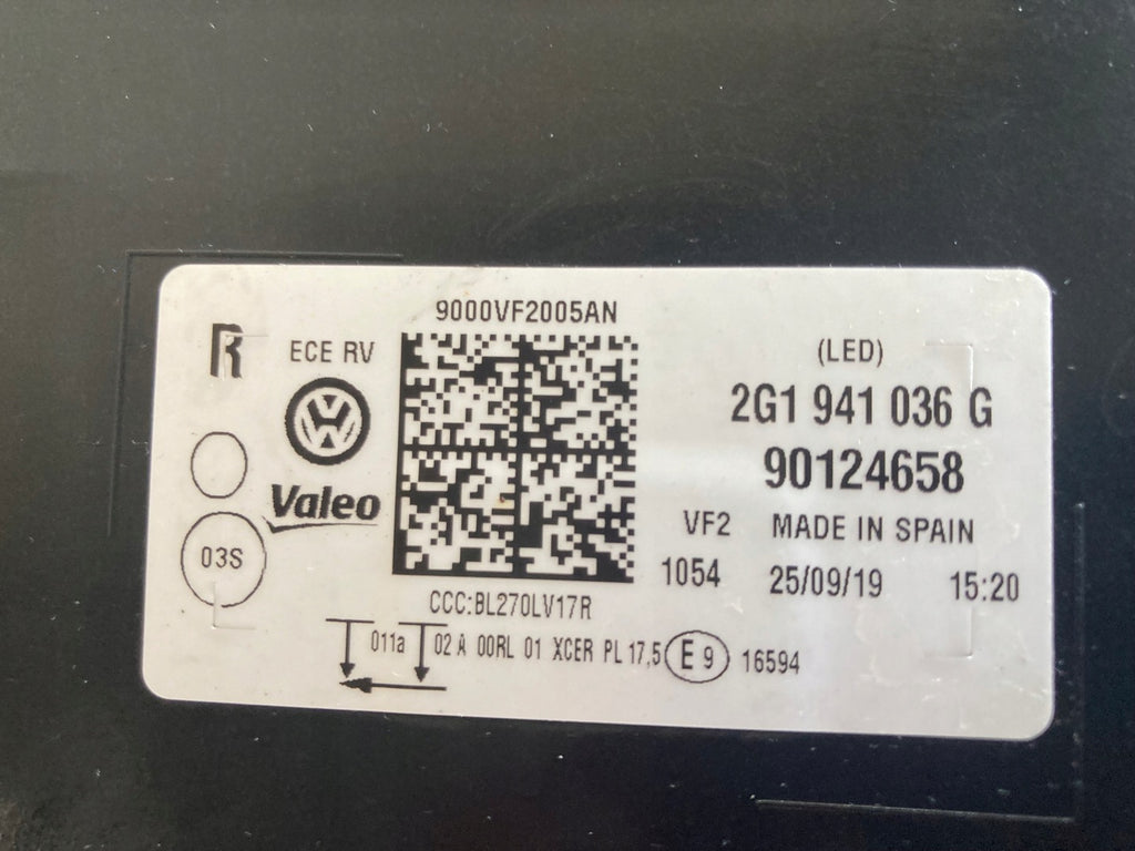 Frontscheinwerfer VW Polo 2G1941036G LED Rechts Scheinwerfer Headlight SCH9477302586gu