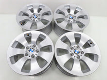 Laden Sie das Bild in den Galerie-Viewer, 4x Alufelge 17 Zoll 8.0" 5x120 34ET Silber 6775596 BMW 3 E91 E93 E90 E92 1 E87 FEL6049840560ze