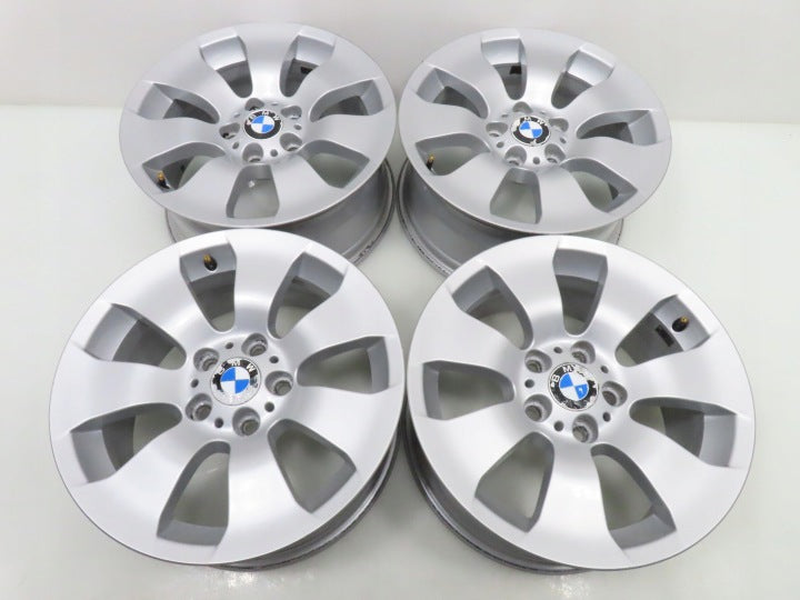 4x Alufelge 17 Zoll 8.0" 5x120 34ET Silber 6775596 BMW 3 E91 E93 E90 E92 1 E87 FEL6049840560ze