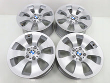 Laden Sie das Bild in den Galerie-Viewer, 4x Alufelge 17 Zoll 8.0" 5x120 34ET Silber 6775596 BMW 3 E91 E93 E90 E92 1 E87 FEL6049840560ze