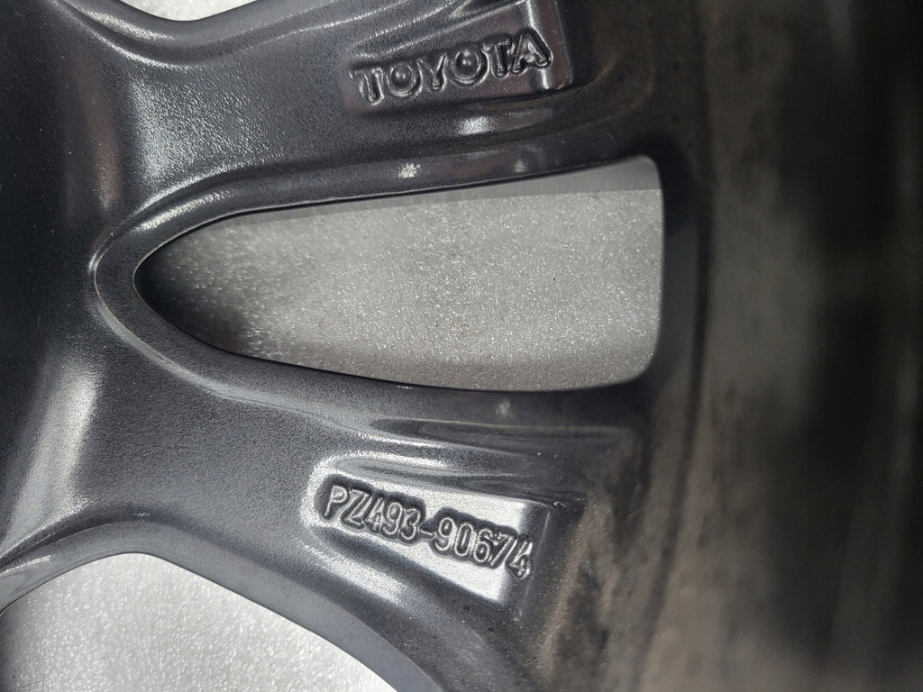 1x Alufelge 15 Zoll 4.5" 4x100 35ET Glanz Schwarz PZ493-90674 Toyota Aygo FEL6841227483ec