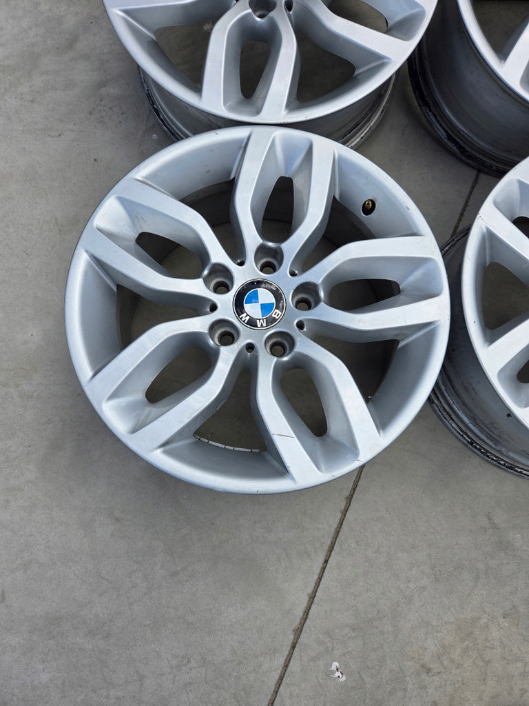 4x Alufelge 17 Zoll 7.5" 5x120 32ET Glanz Silber 6787576 BMW F26 X3 F25 FEL2124252219ab