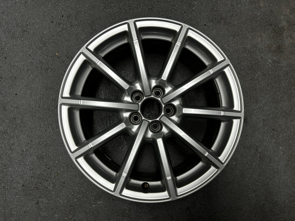 1x Alufelge 17 Zoll 7.5" 5x100 36ET Glanz Silber 8X0601025BM Audi Rim Wheel FEL5467320054gp