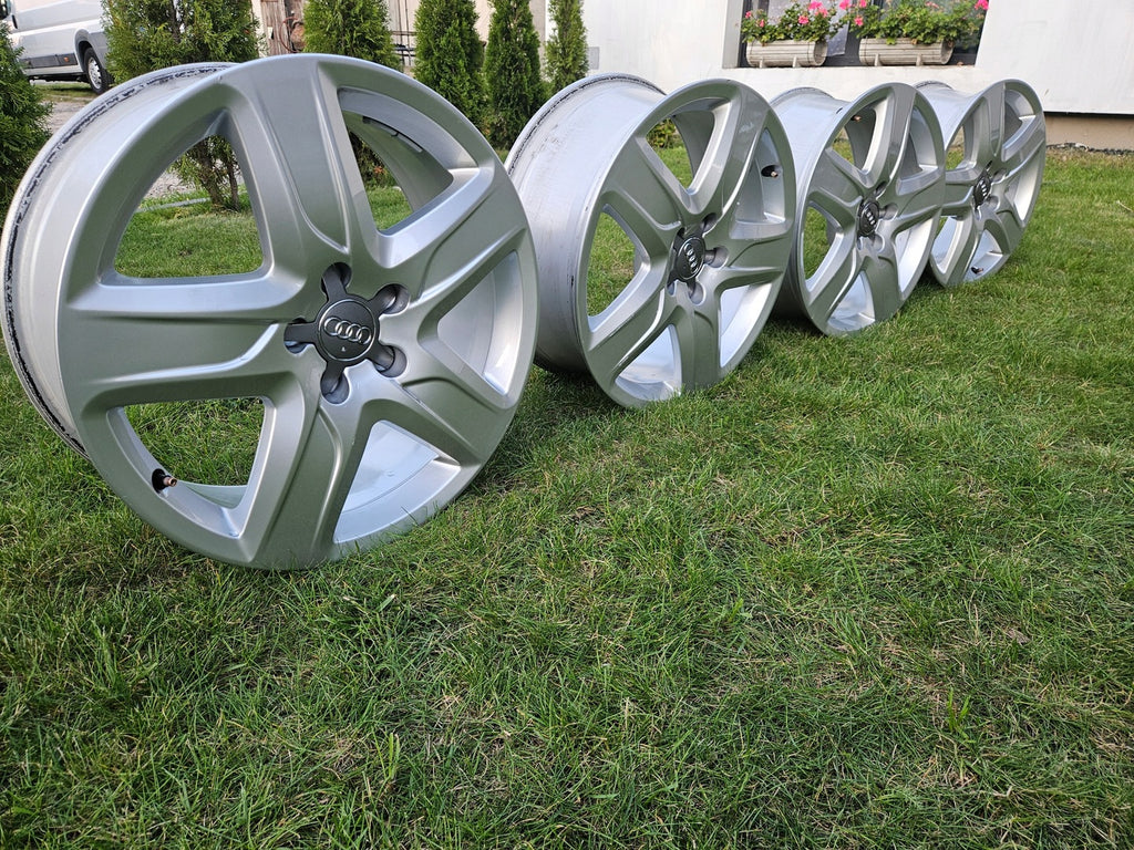 4x Alufelge 18 Zoll 7.0" 5x112 38ET Glanz Silber 4G9601025 Audi A6 Rim Wheel