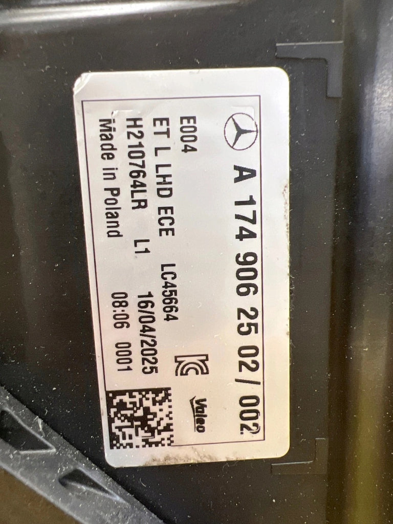 Frontscheinwerfer Mercedes-Benz Cla A1749062502 LED Links Scheinwerfer Headlight SCH7637813915cl
