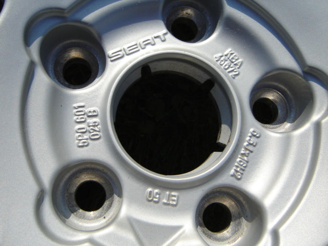 4x Alufelge 16 Zoll 6.5" 5x112 50ET KBA45672 5P0601025B Seat Toledo Rim Wheel FEL1139779145xj