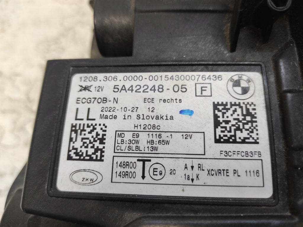 Frontscheinwerfer BMW 2 Active Tourer U06 5A42248-05 Full LED Rechts Headlight