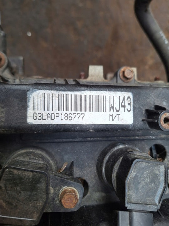 Motor Kia Picanto G3LA 1.0 MPI 2011 Benzin Engine Komplett MOT5303950209ak
