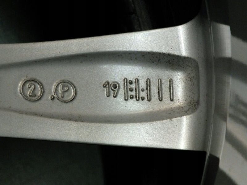 1x Alufelge 18 Zoll 7.0" 5x112 43ET Glanz Silber 83A601025 Audi Rim Wheel