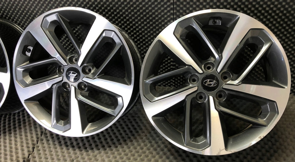 4x Alufelge 18 Zoll 7.5" 5x114.3 52910-J9300 Hyundai Kona Rim Wheel
