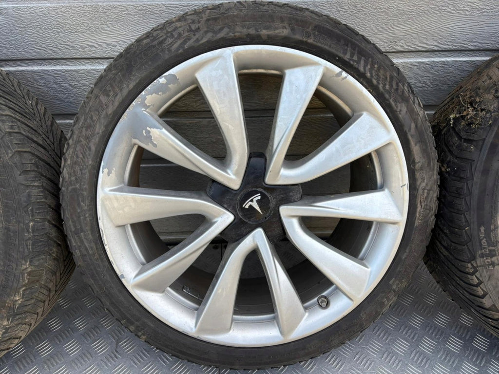 1x Alufelge 19 Zoll 8.5" 5x114.3 1044224-00-B Tesla 3 Rim Wheel FEL7070313609bh