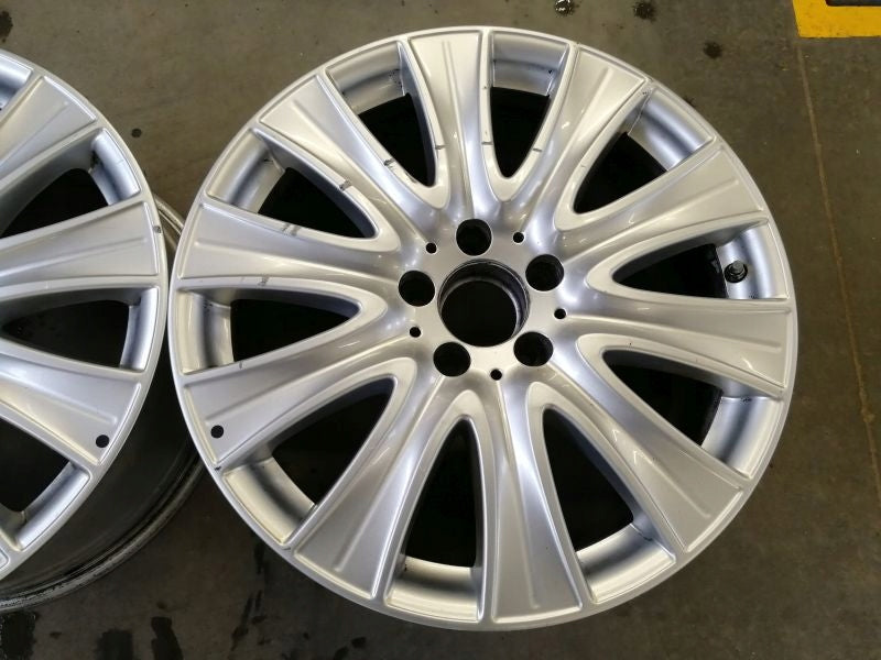 2x Alufelge 18 Zoll 8.0" 5x112 41ET A2224010902 Mercedes-Benz Rim Wheel