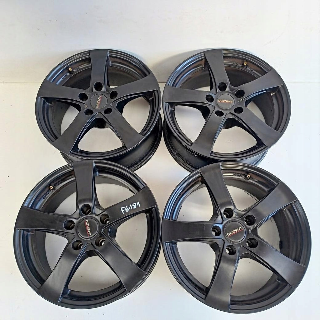 4x Alufelge 16 Zoll 7.5" 5x112 35ET Glanz Schwarz Audi I Rim Wheel FEL5800963417wf