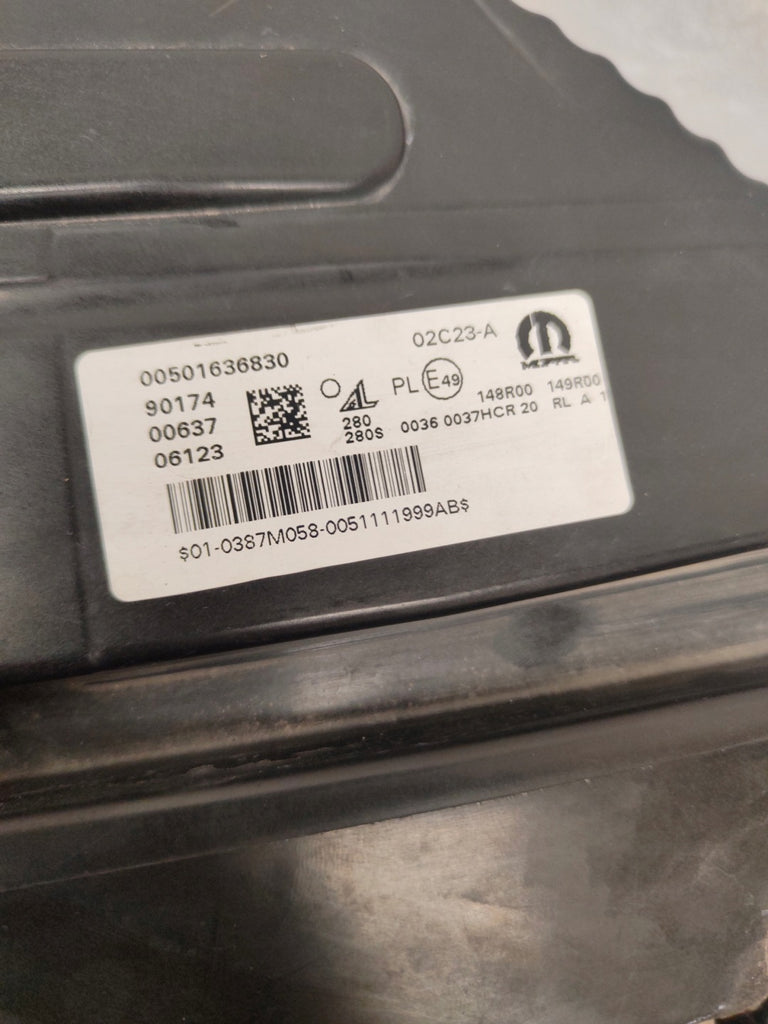 Frontscheinwerfer Jeep Compass 00501636830 Full LED Links Scheinwerfer Headlight SCH1445038093ot