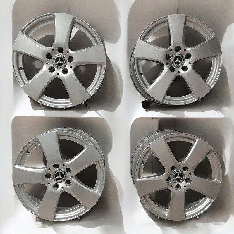 4x Alufelge 17 Zoll 7.0" 5x112 48,5ET A2054015500 Mercedes-Benz W205 W204