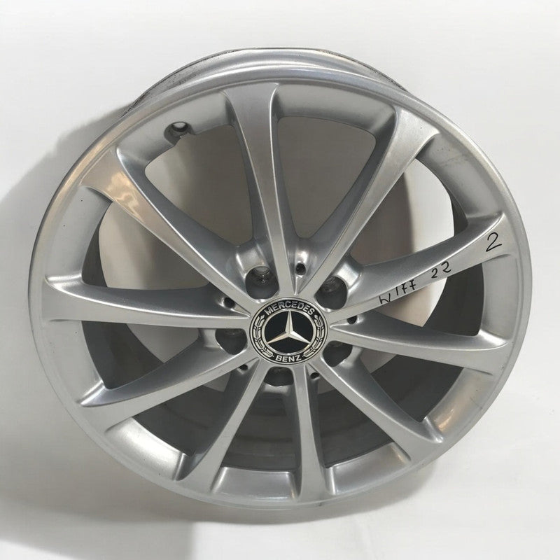 1x Alufelge 17 Zoll 6.5" 5x112 44ET A1774010300 Mercedes-Benz V177 Rim Wheel