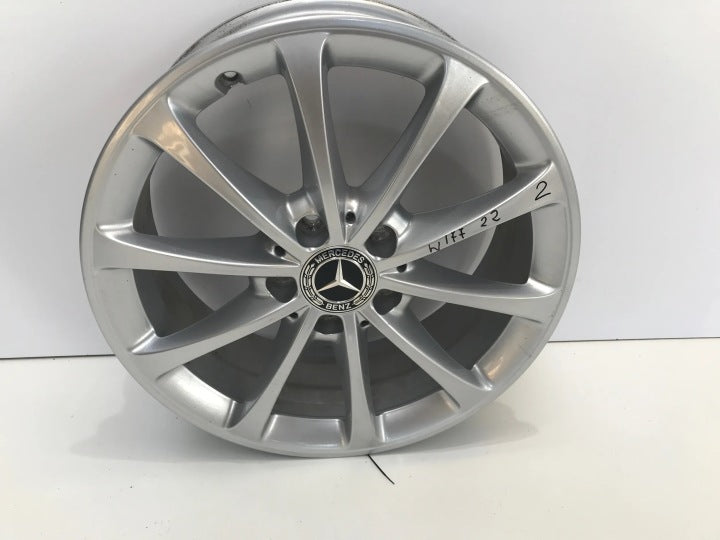 1x Alufelge 17 Zoll 6.5" 5x112 44ET A1774010300 Mercedes-Benz V177 Rim Wheel FEL4186206496ti