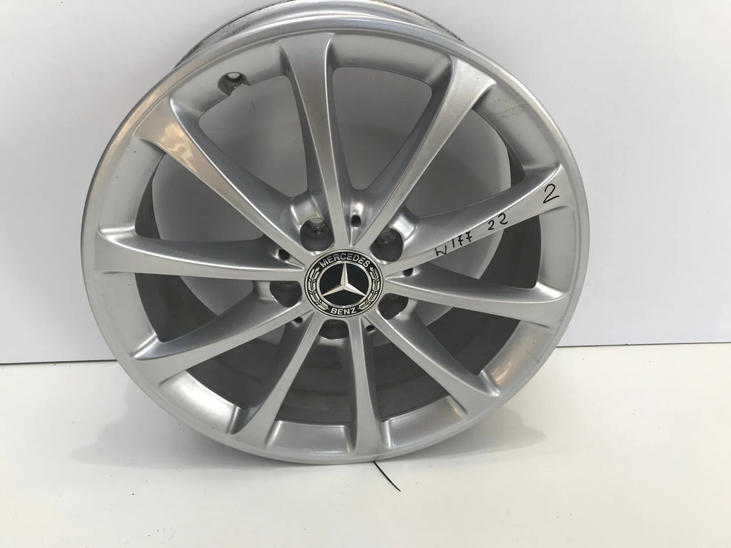 1x Alufelge 17 Zoll 6.5" 5x112 44ET A1774010300 Mercedes-Benz V177 Rim Wheel