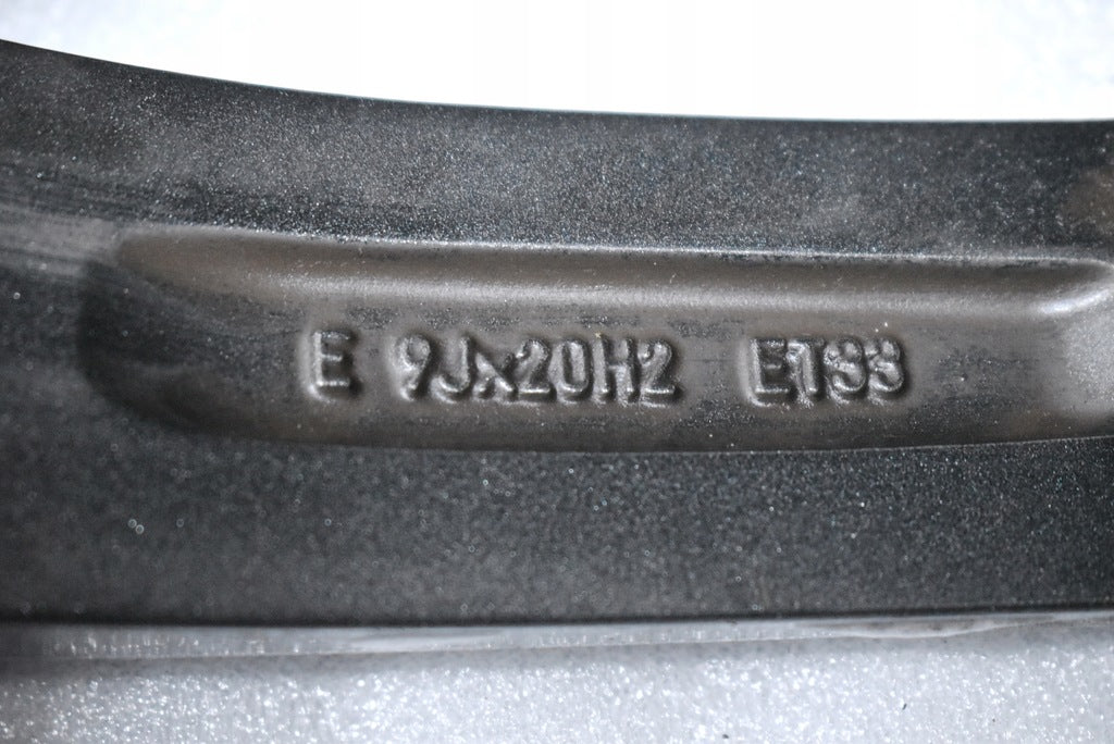 1x Alufelge 20 Zoll 9.0" 5x112 33ET Glanz Grau 4M0601025AD MA-DAR81 Audi Q7 Mg FEL4309041547xq