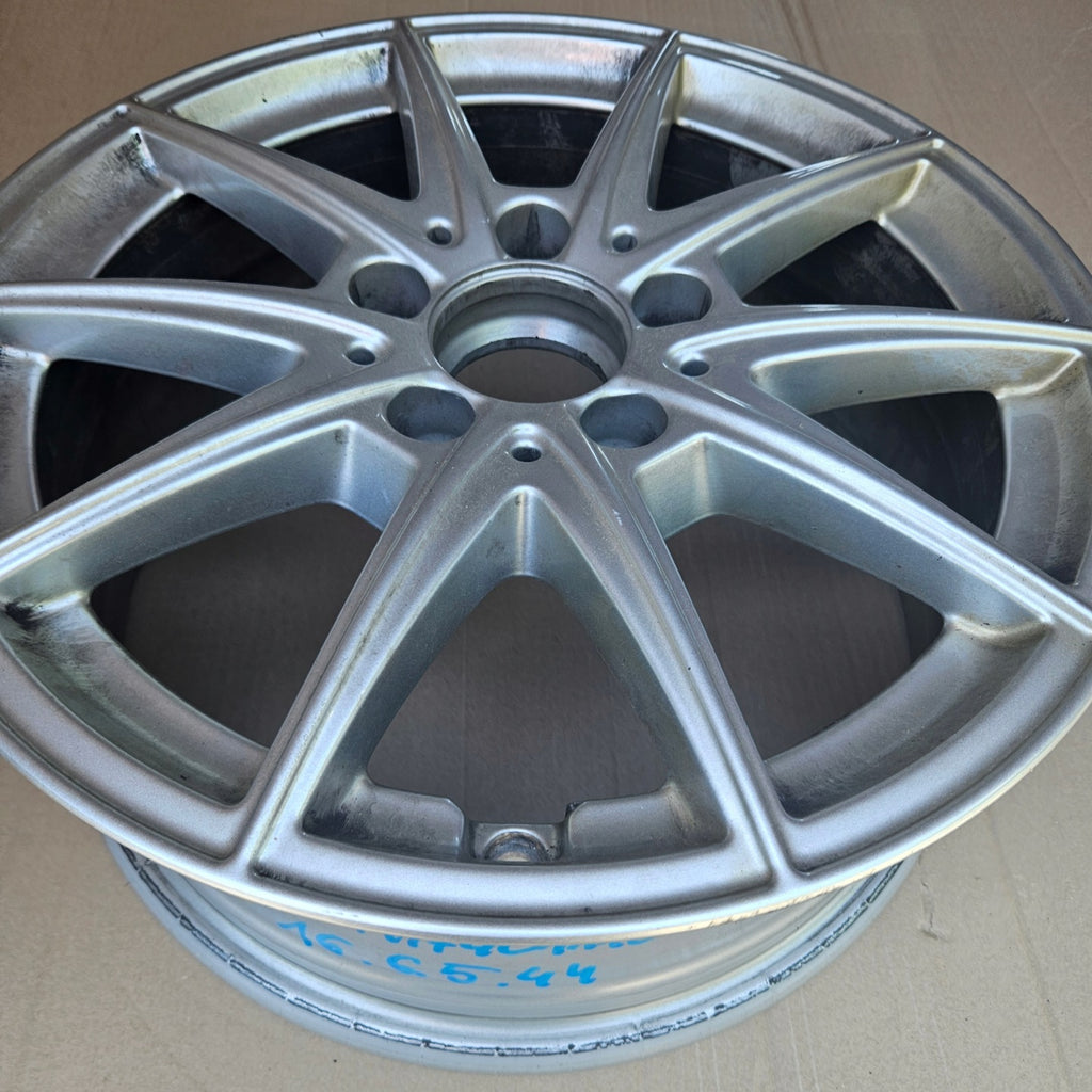 1x Alufelge 16 Zoll 6.5" 5x112 44ET Glanz Silber A1774011100 Mercedes-Benz Cla FEL6135395603oe