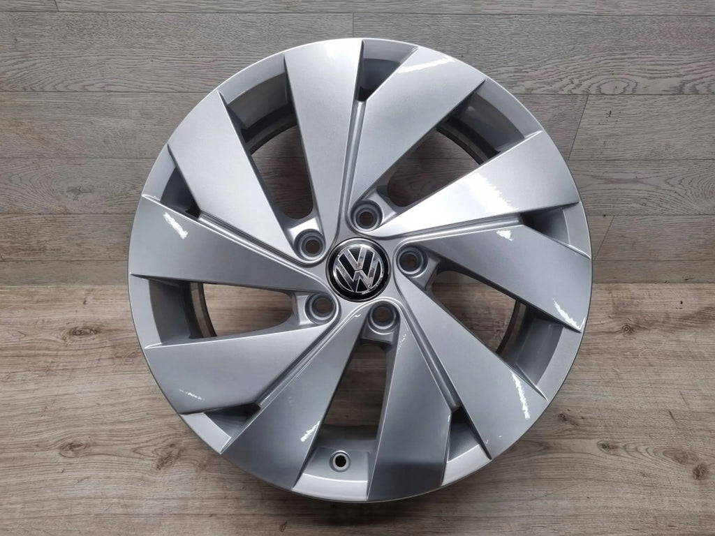 4x Alufelge 17 Zoll 6.5" 5x112 46ET Glanz Silber 5H0601025B VW Golf Viii FEL5716081126ii
