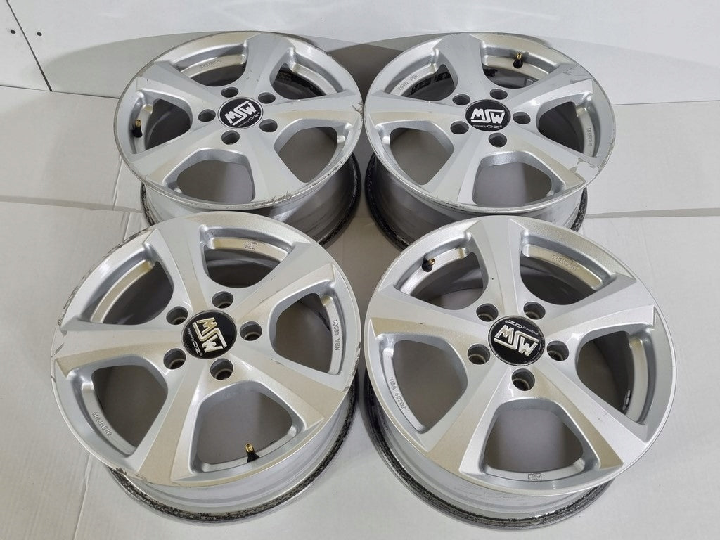4x Alufelge 16 Zoll 6.5" 5x112 42ET KBA49261 Audi Rim Wheel FEL2331252290bc