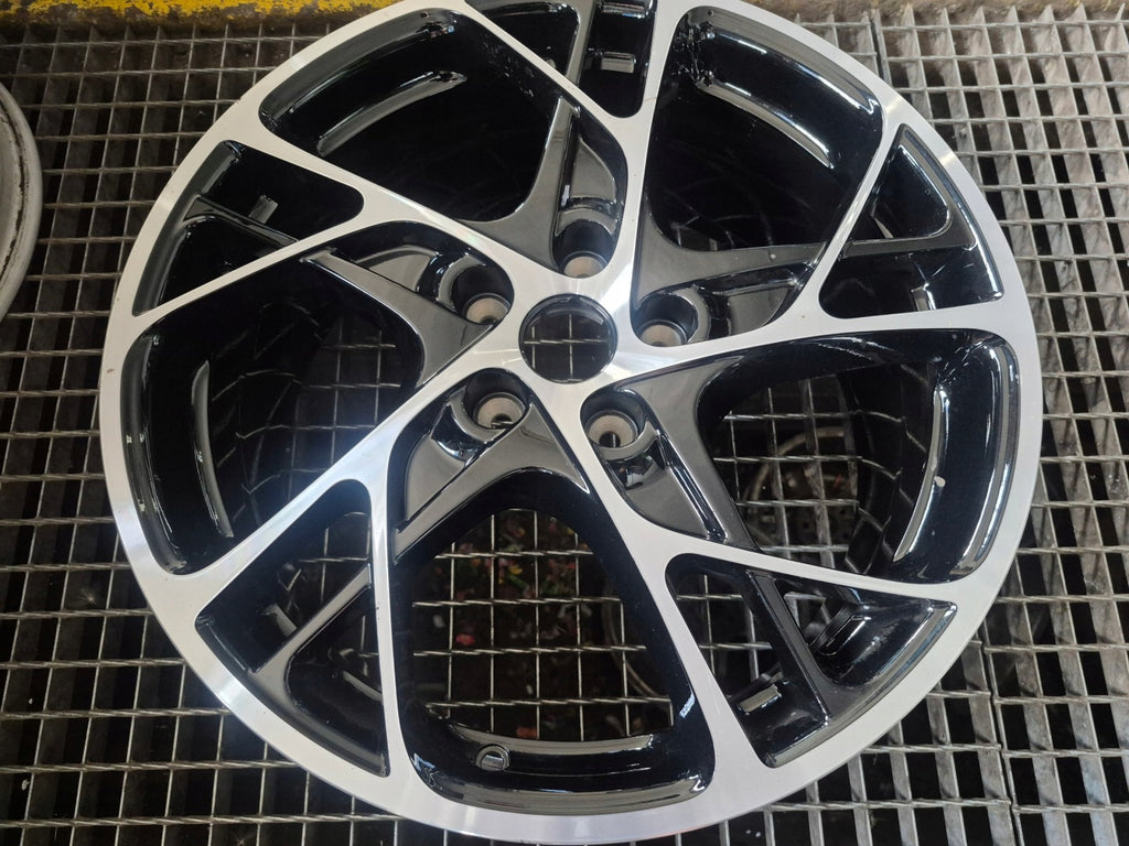 1x Alufelge 19 Zoll 8.5" 5x114.3 65ET Glanz Schwarz 403000033R Renault Rim Wheel FEL9157865471wh