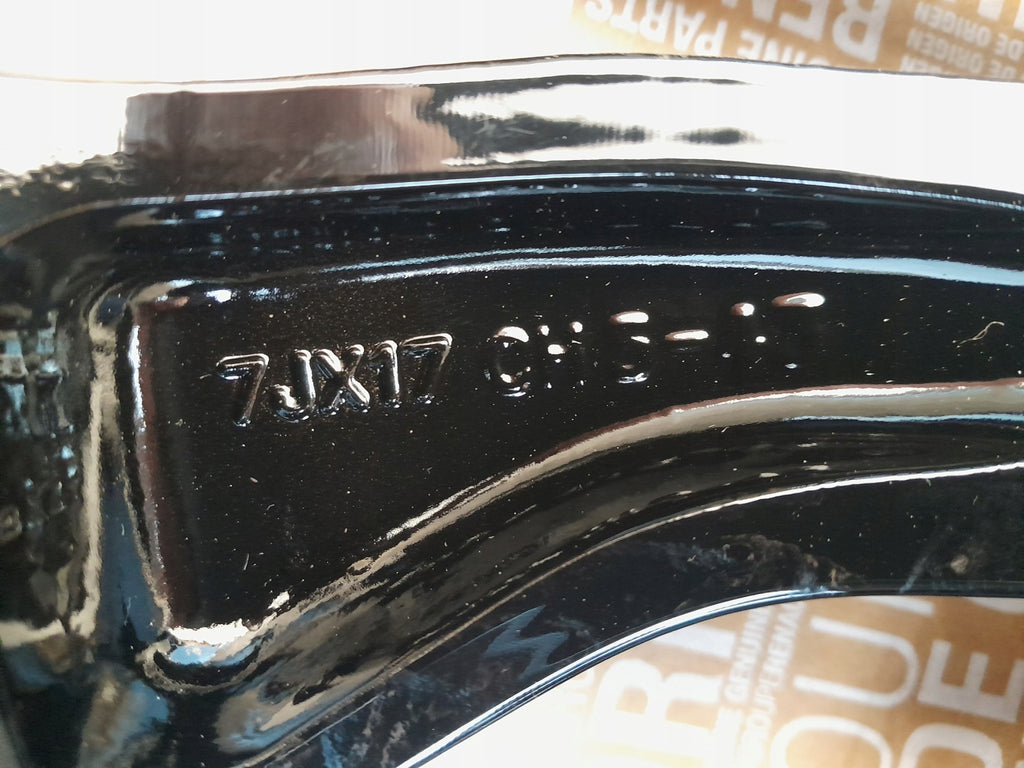 1x Alufelge 17 Zoll 7.0" 5x114.3 43ET Glanz Schwarz 403000483R Renault Rim Wheel FEL1532091511wr