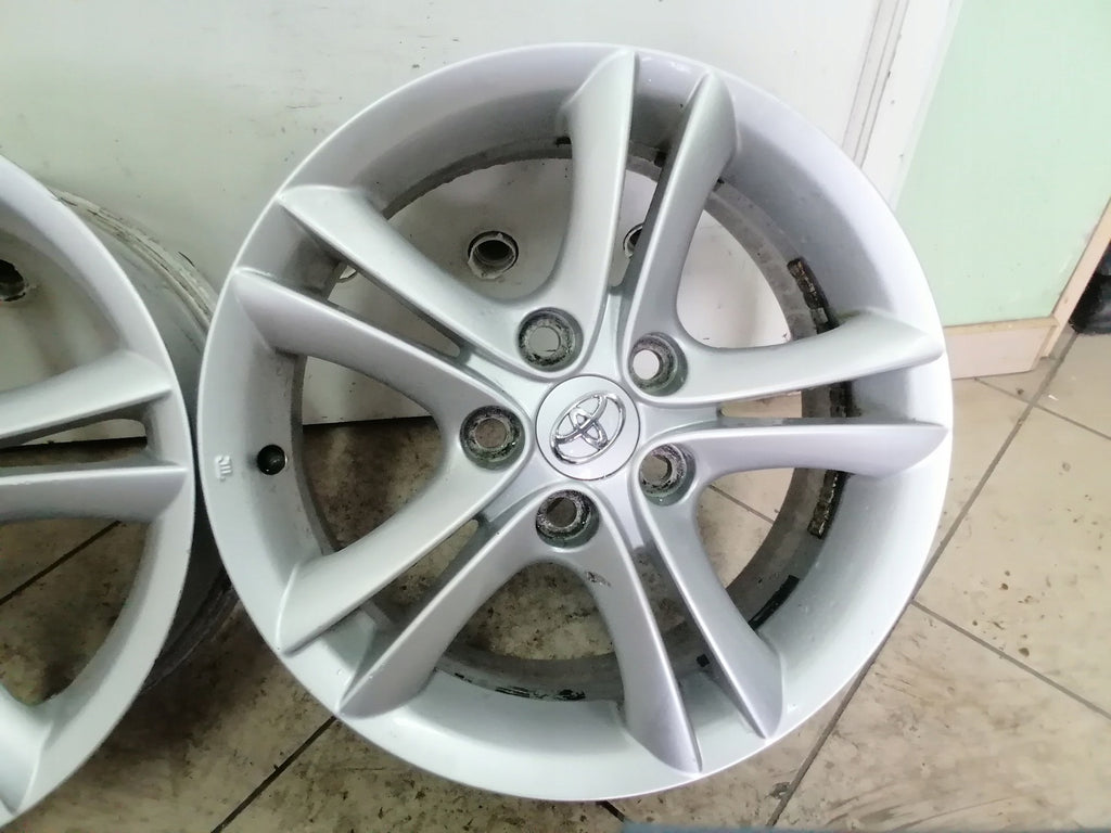 1x Alufelge 16 Zoll 6.5" 5x114.3 39ET PZ474-T0675-Z Toyota Avensis Rim Wheel