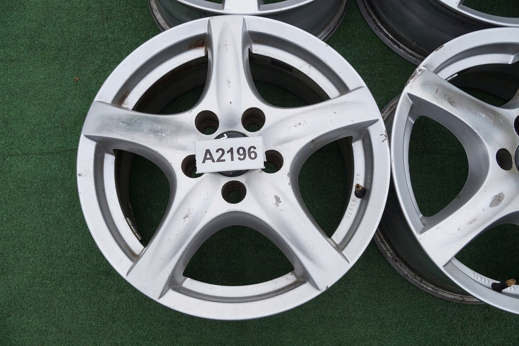 4x Alufelge 16 Zoll 6.5" 5x108 52 5ET Silber 42R6655 Ford Mondeo I Focus C-Max FEL2802820634vi