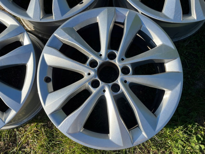 4x Alufelge 17 Zoll 7.0" 5x112 48 5ET Glanz Silber A2054018000 Audi I Rim Wheel FEL9188017324ym