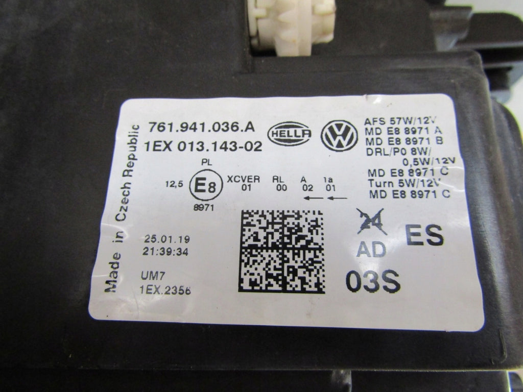 Frontscheinwerfer VW Touareg 761941036A LED Rechts Scheinwerfer Headlight SCH1490725185jy