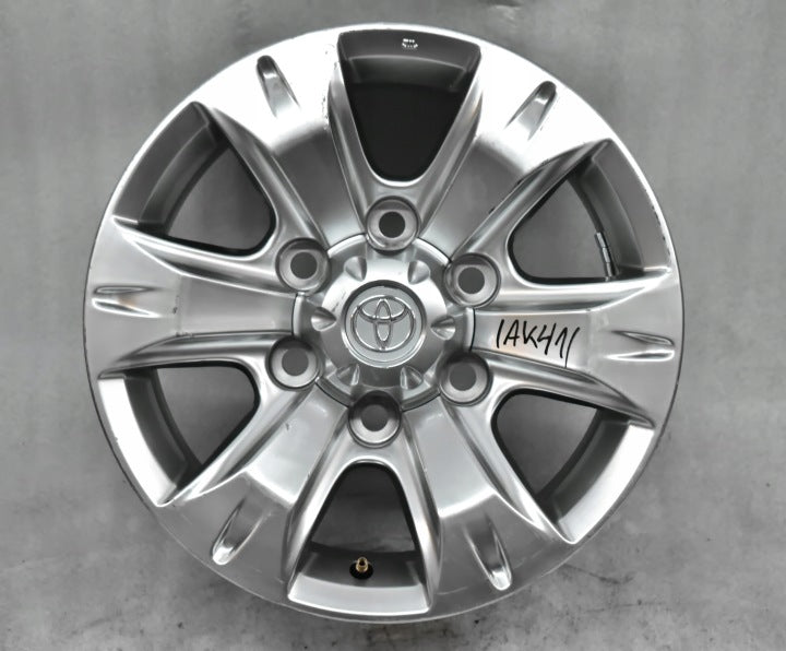 1x Alufelge 15 Zoll 7.0" 6x139.7 30ET Glanz Silber PZ0400K005 Toyota Hilux FEL1347954648da